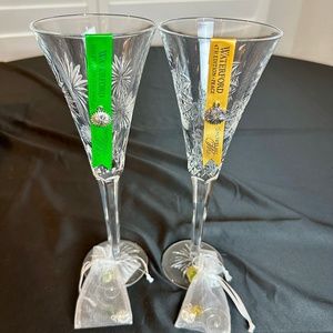 Waterford Crystal Champagne Flutes
